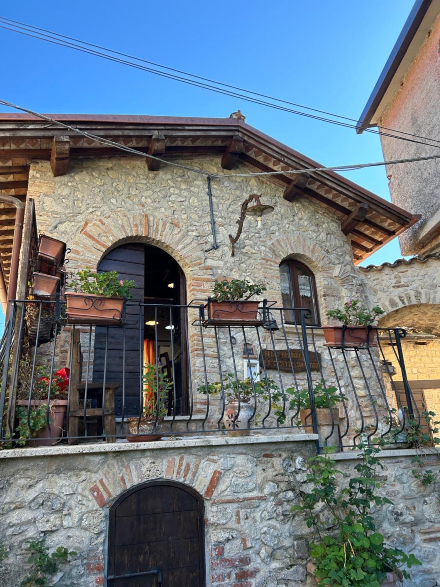 B&B La Casetta Sul Lago Colle di Tora Ngoại thất bức ảnh